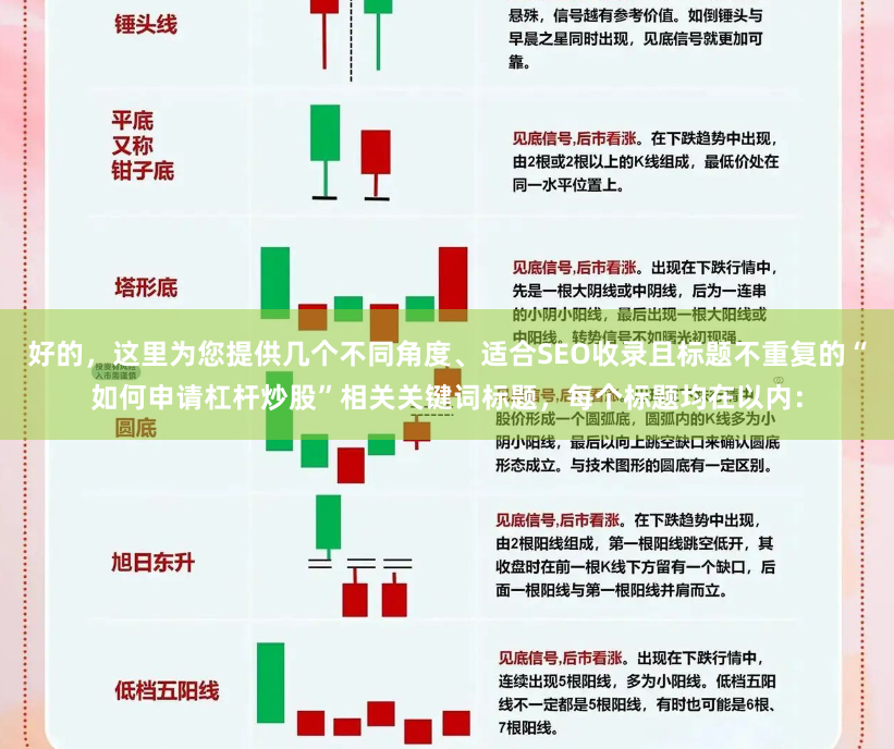 好的，这里为您提供几个不同角度、适合SEO收录且标题不重复的“如何申请杠杆炒股”相关关键词标题，每个标题均在以内：